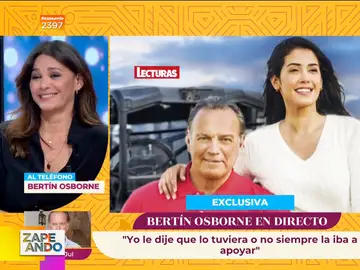 La cómica reacción de Fabiola Martínez al conocer que Bertín Osborne será padre: &quot;Pensé que desbancabas a Papuchi&quot;