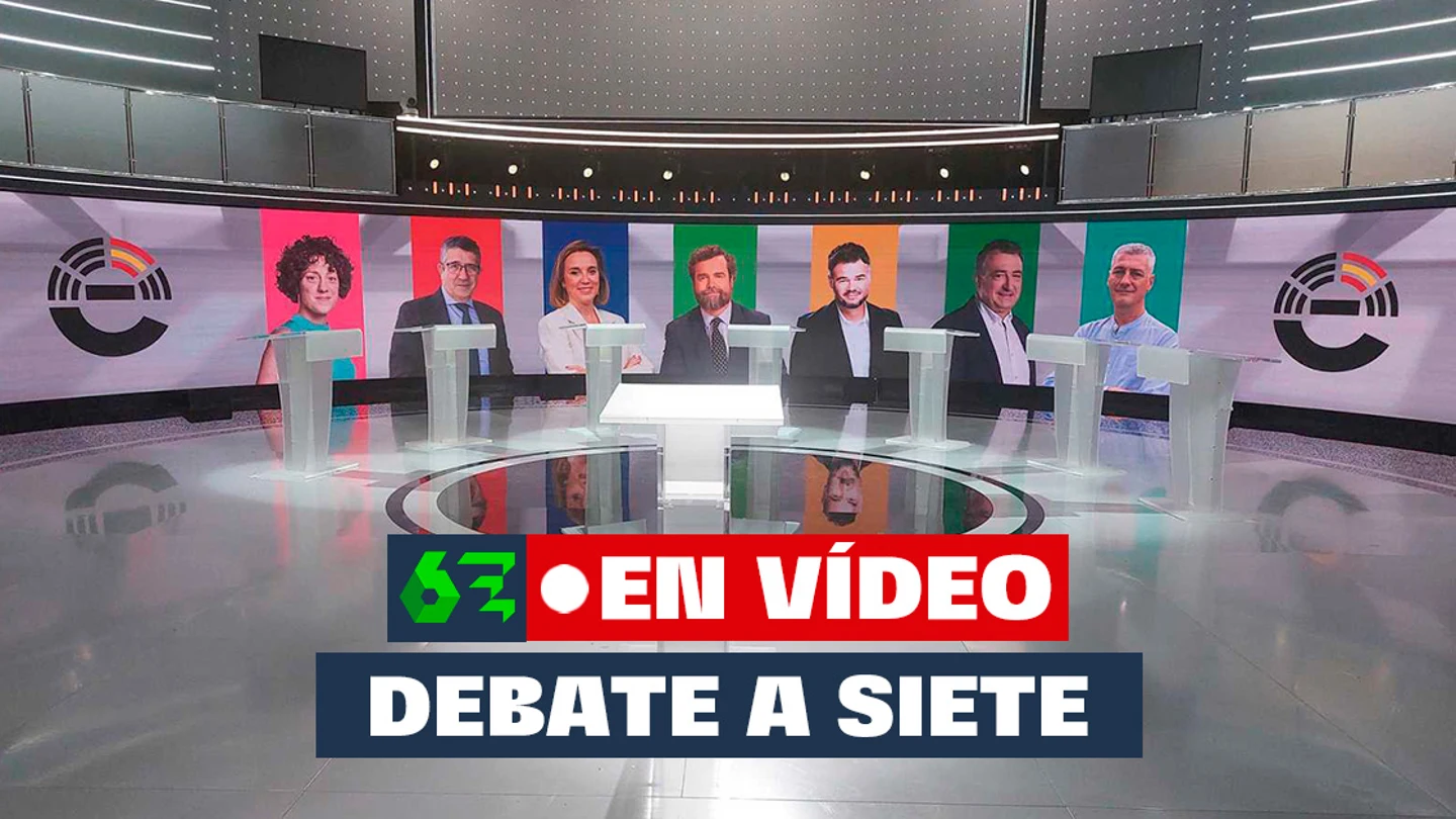 Vídeo | Debate a siete de RTVE, en directo Vídeo | Debate a siete de RTVE, en directo