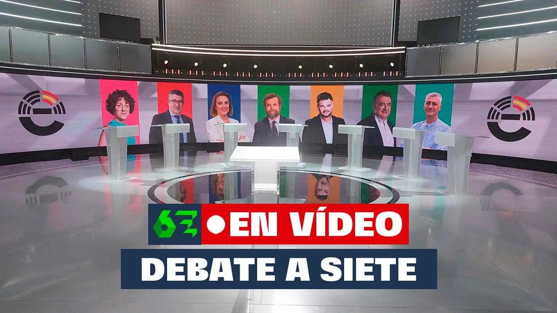 Vídeo | Debate a siete de RTVE, en directo