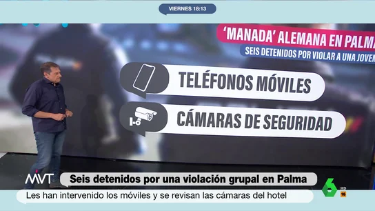 Pruebas en la presunta violación grupal en Palma Pruebas en la presunta violación grupal en Palma