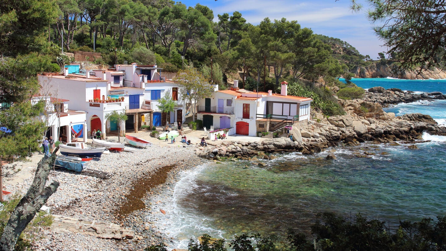cala s ' Alguer, en la Costa Brava
