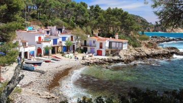 cala s ' Alguer, en la Costa Brava