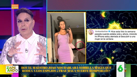 Maestro Joao, de la imagen viral de Kim Kardashian con el reflejo de una mujer en la ventana Maestro Joao, de la imagen viral de Kim Kardashian con el reflejo de una mujer en la ventana