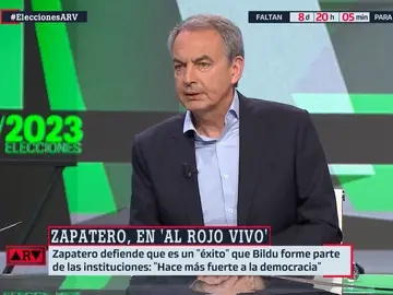 José Luis Rodríguez Zapatero, en Al Rojo Vivo