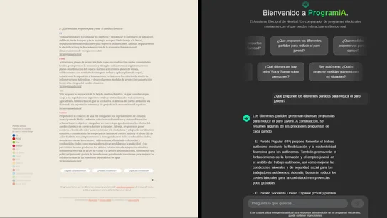 Los chats de Inteligencia Artificial que te ayudan a conocer los programas electorales para el 23J Los chats de Inteligencia Artificial que te ayudan a conocer los programas electorales para el 23J