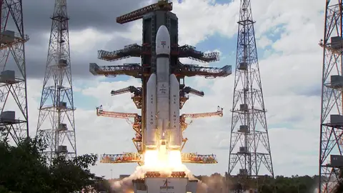Lanzamiento de la misión Chandrayaan-3 Lanzamiento de la misión Chandrayaan-3