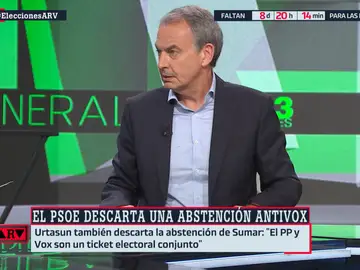 Zapatero exige a Feijóo que rectifique: &quot;Si tiene coraje, que diga que el sistema electoral es ejemplar&quot;