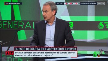 Zapatero exige a Feijóo que rectifique: "Si tiene coraje, que diga que el sistema electoral es ejemplar"