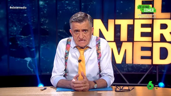 El Gran Wyoming, en El Intermedio EL INTERMEDIO - Wyoming recuerda a Feijóo que "tiene muchas posibilidades de necesitar a Vox en caso de ganar"