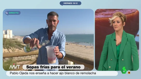 El nutricionista Pablo Ojeda desmonta los mitos de la remolacha y desvela cómo hacer un ajoblanco diferente El nutricionista Pablo Ojeda desmonta los mitos de la remolacha y desvela cómo hacer un ajoblanco diferente