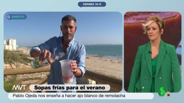 El nutricionista Pablo Ojeda desmonta los mitos de la remolacha y desvela cómo hacer un ajoblanco diferente