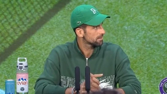 La comentada reacción de Djokovic al enterarse que jugará la final de Wimbledon ante Alcaraz La comentada reacción de Djokovic al enterarse que jugará la final de Wimbledon ante Alcaraz
