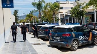 Imagen de archivo de una comisar&iacute;a de Polic&iacute;a Nacional en M&aacute;laga.