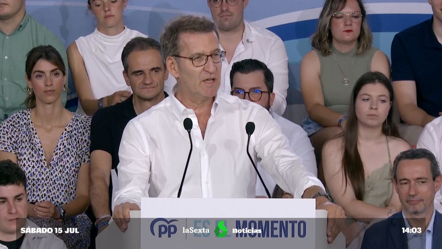 Feijóo pide concentrar el voto para lograr "20 escaños" y gobernar en solitario