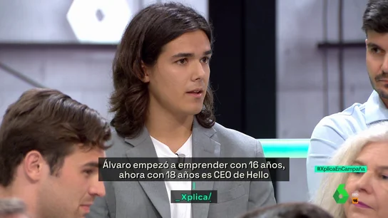 Álvaro, joven empresario Álvaro, joven empresario