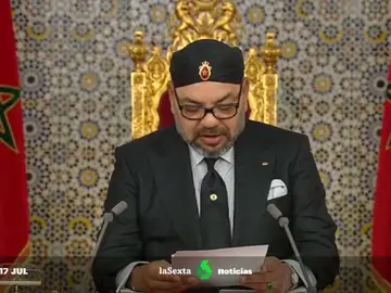 El rey de Marruecos Mohamed VI