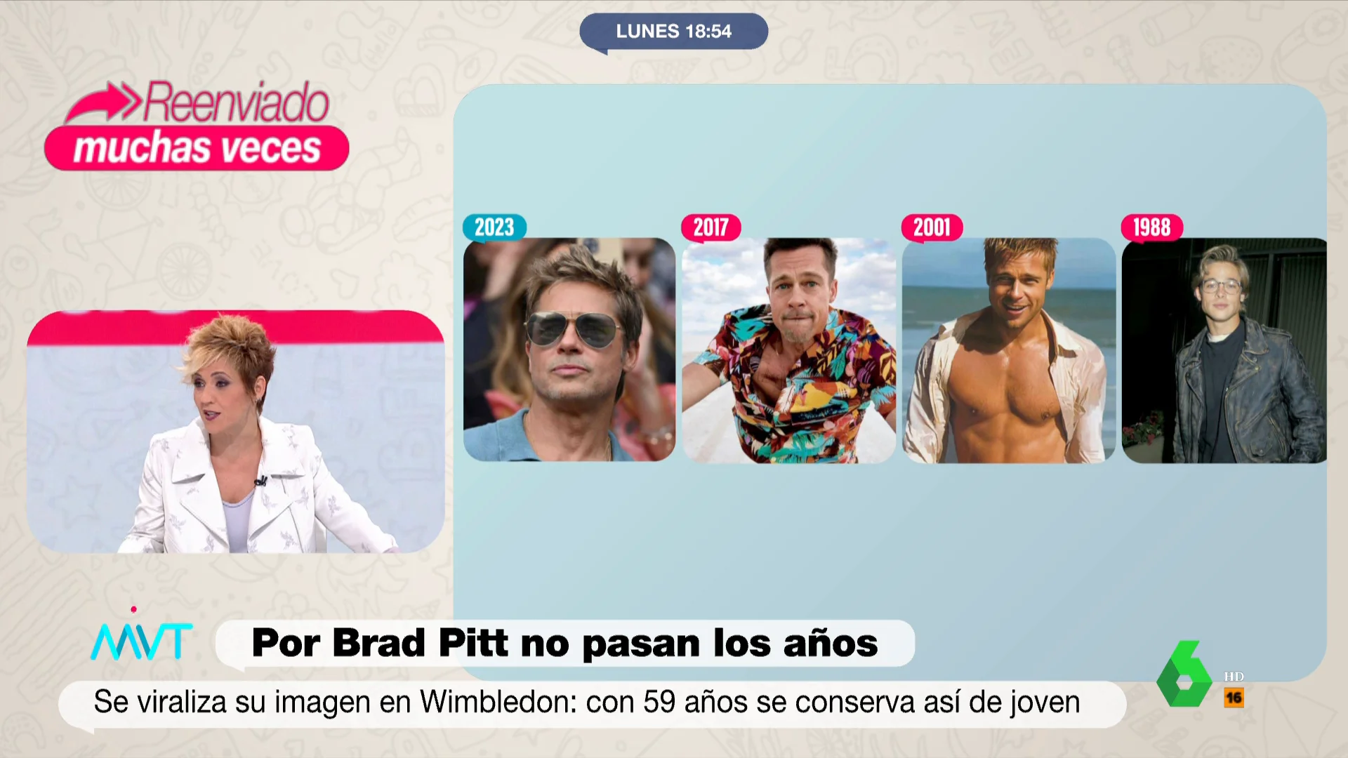 Brad Pitt evolución