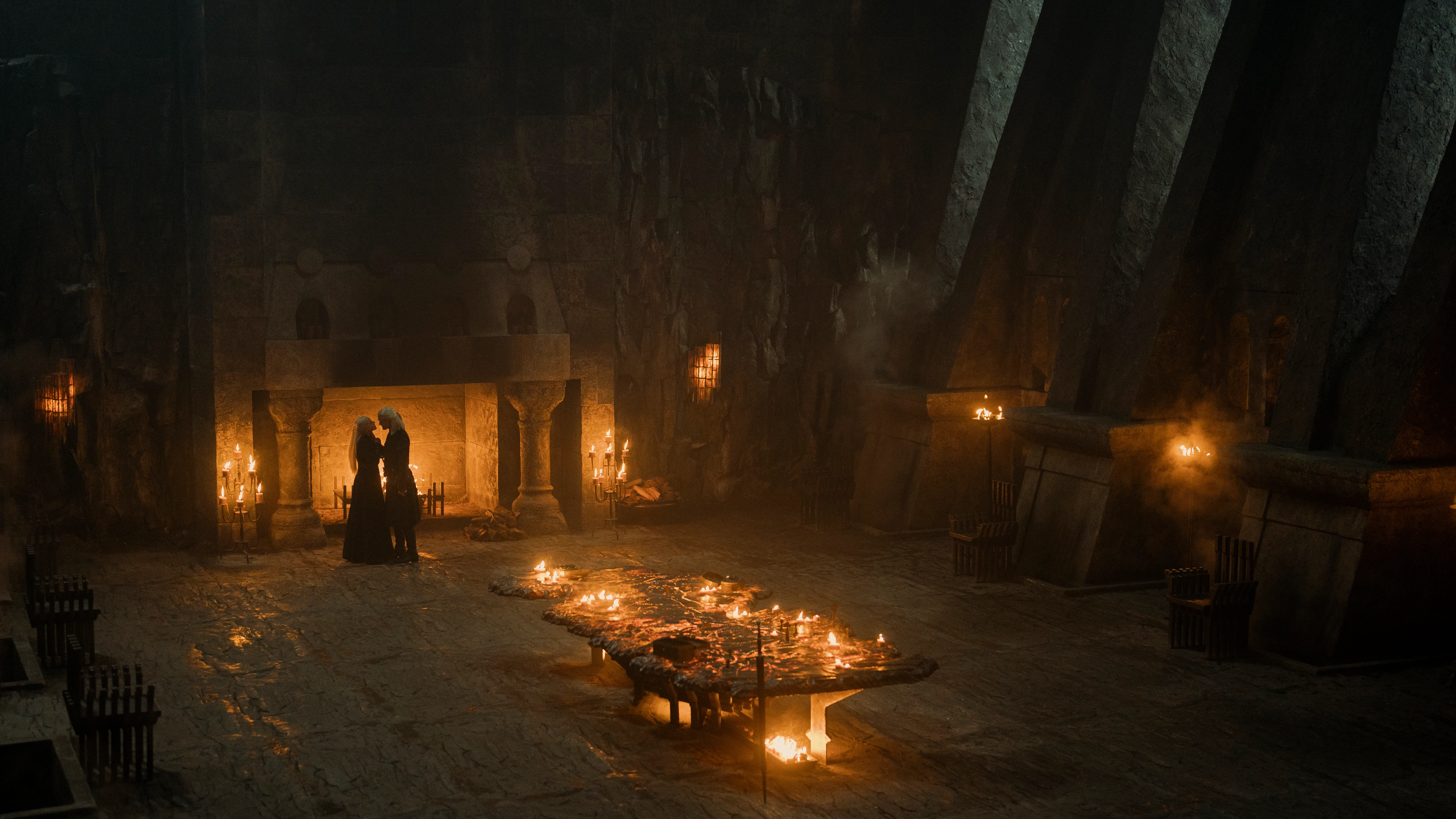 Escena de la primera temporada de ’La casa del dragón’, la precuela de 'Juego de tronos'.