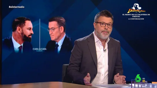 Héctor de Miguel se sorprende al escuchar decir a Feijóo que las coaliciones con los extremos no son lo mejor para el país Héctor de Miguel se sorprende al escuchar decir a Feijóo que las coaliciones con los extremos no son lo mejor para el país