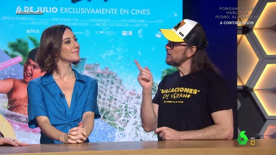 Santiago Segura agradece a El Intermedio por descubrirle a Cristina Gallego: "La vi en la tele, tenía los ojos como un manga" Santiago Segura agradece a El Intermedio por descubrirle a Cristina Gallego: "La vi en la tele, tenía los ojos como un manga"