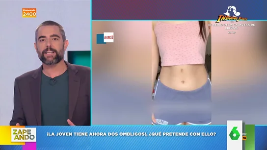 La razón por la que esta mujer se pone una pegatina de un ombligo La razón por la que esta mujer se pone una pegatina de un ombligo