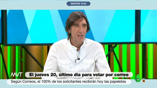 Benjamín Prado, tras el puñetazo de un simpatizante de Vox a un cartero: Benjamín Prado, tras el puñetazo de un simpatizante de Vox a un cartero: