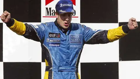 Fernando Alonso en el GP de Hungría 2003 Fernando Alonso en el GP de Hungría 2003