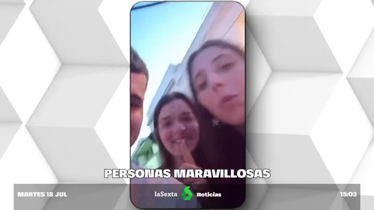 El vídeo que encontró una joven a la que le devolvieron su móvil perdido: "¡Somos personas maravillosas!" El vídeo que encontró una joven a la que le devolvieron su movil perdido: "¡Somos personas maravillosas!"