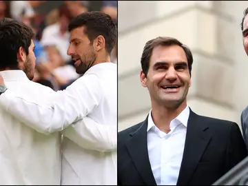 Carlos Alcaraz se une al selecto club de Rafa Nadal y Federer remontando un 6-1 a Djokovic