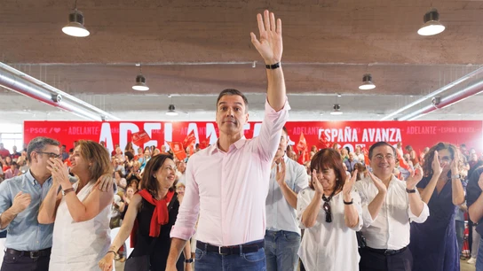 Arranque de campaña de Pedro Sánchez con varios candidatos del PSOE en Madrid Arranque de campaña de Pedro Sánchez con varios candidatos del PSOE en Madrid