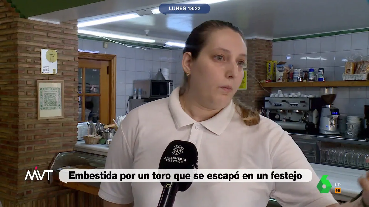 Una mujer de 74 años, herida tras embestirle un toro huido fugado de Tavernes Blanques (Valencia) Una mujer de 74 años, herida tras embestirle un toro huido fugado de Tavernes Blanques (Valencia)