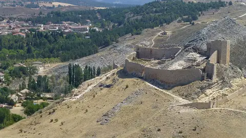 Panorámica del Castillo de Osma Panorámica del Castillo de Osma