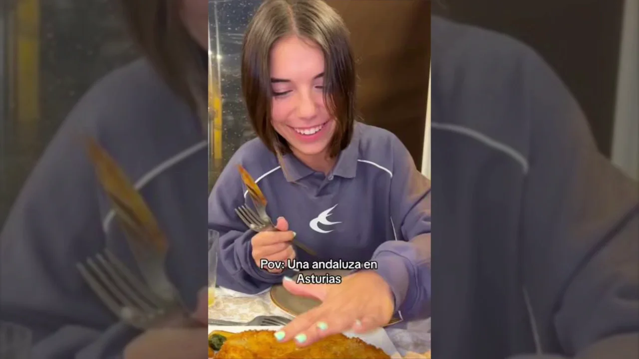 Una andaluza prueba el cachopo en Asturias y su reacci&oacute;n es sorprendente: "Es un san jacobo"