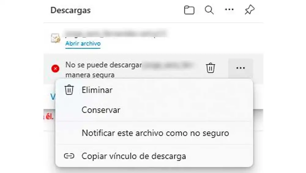 Descargando archivos &quot;sospechosos&quot;