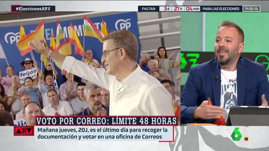 Antonio Maestre, tajante: "El PP está basando toda su campaña en la mentira" Antonio Maestre, tajante: "El PP está basando toda su campaña en la mentira"