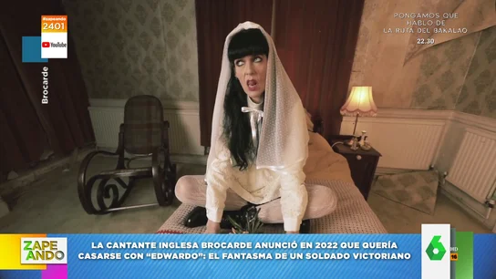 La cantante Brocarde se divorcia del fantasma con el que estaba casada La cantante Brocarde se divorcia del fantasma con el que estaba casada