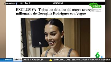 Georgina Rodríguez llega a un acuerdo millonario con Vogue: estos son todos los detalles