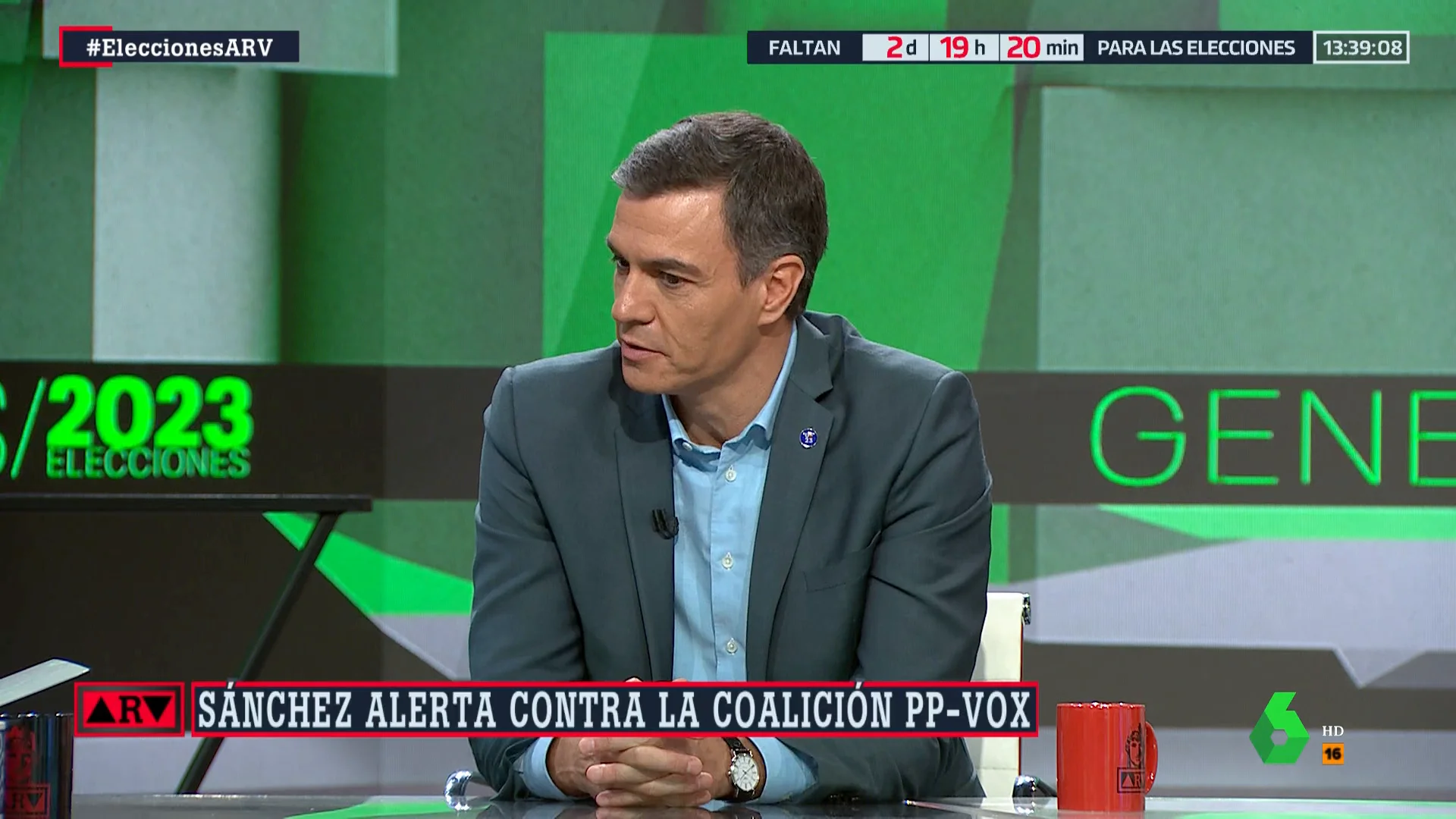 ¿Seguirá Tezanos al frente del CIS si el PSOE gana las elecciones? Pedro Sánchez responde en Al Rojo Vivo