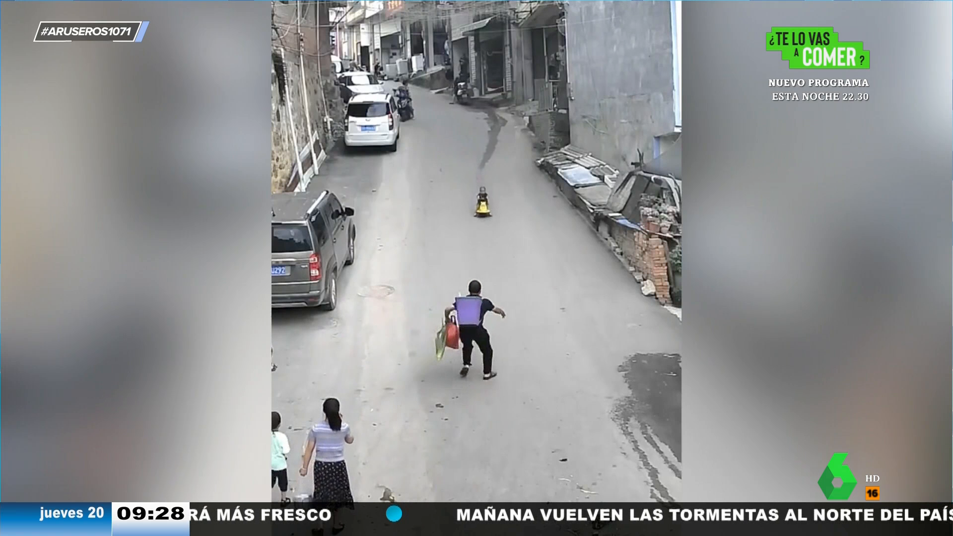 Niño de 2 años perdió la vida tras accidentarse en su moto de juguete