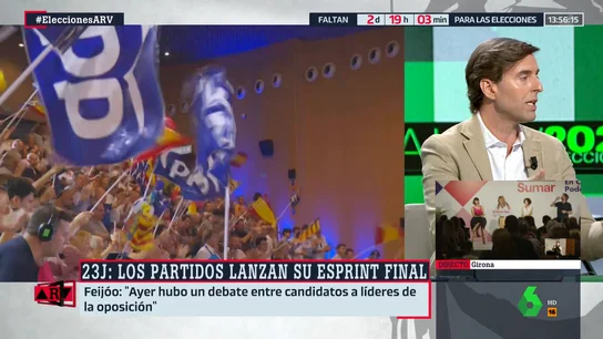 Pablo Montesinos: "Sánchez tiene razón, Feijóo no quería la foto con Abascal" Pablo Montesinos: "Sánchez tiene razón, Feijóo no quería la foto con Abascal"