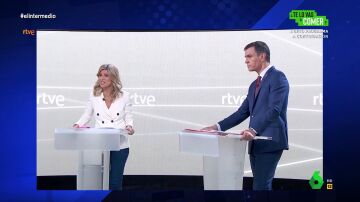 "Es su crush político": Dani Mateo destaca la "buena sintonía" entre Díaz y Sánchez en el debate a tres de RTVE