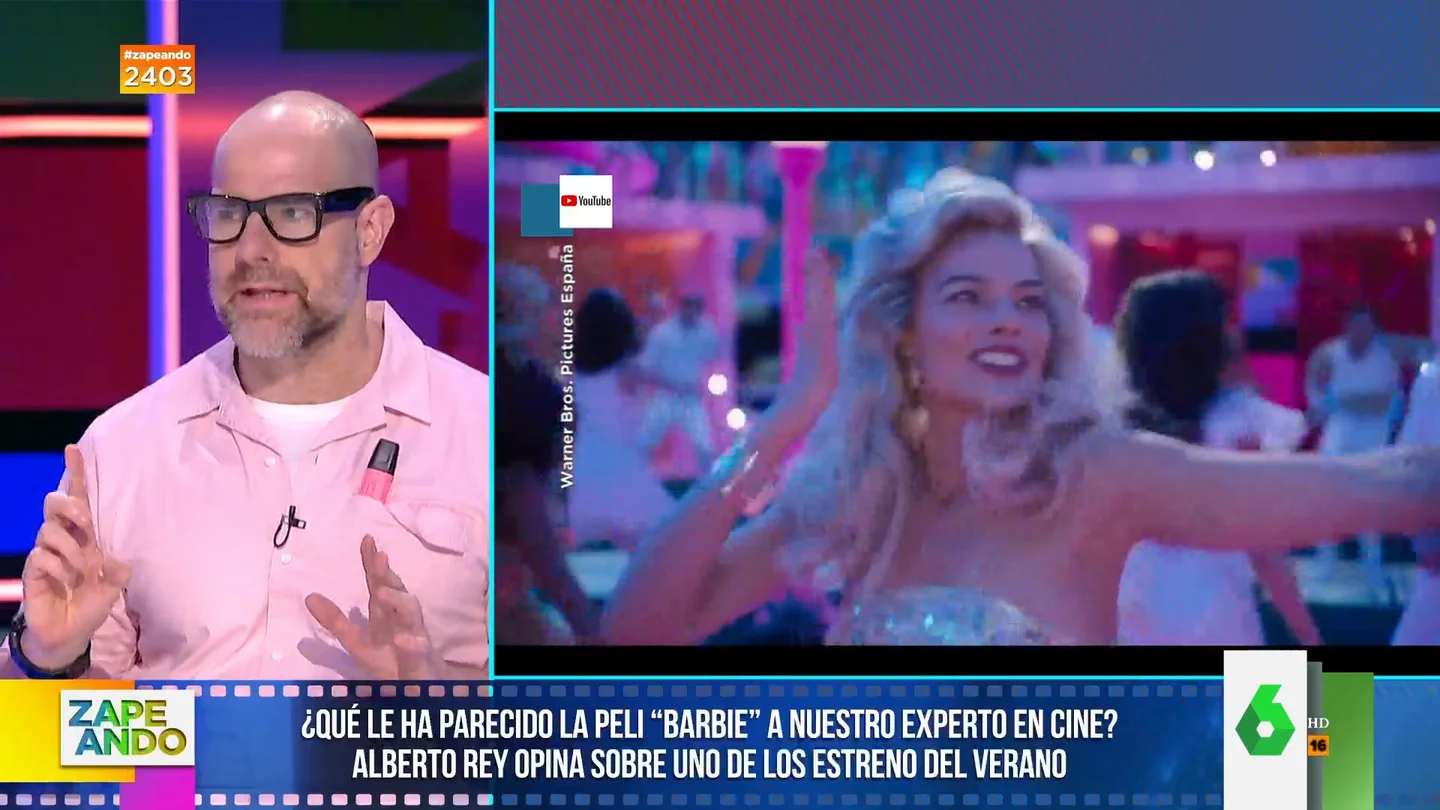 Alberto Rey da su veredicto sobre la película de Barbie Alberto Rey da su veredicto sobre la película de Barbie