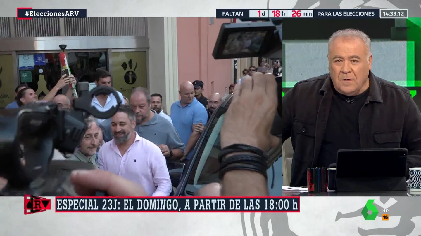 El contundente mensaje de Ferreras sobre el 23J: "Hay que respetar el resultado electoral gane quien gane" El contundente mensaje de Ferreras sobre el 23J: "Hay que respetar el resultado electoral gane quien gane"