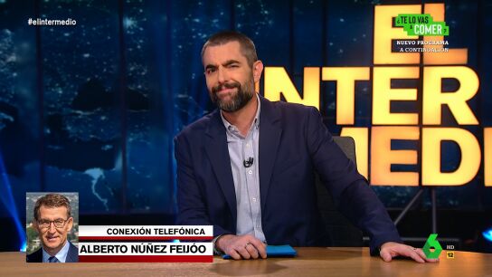 La reflexi&oacute;n de Dani Mateo sobre los lapsus de Feij&oacute;o: "Sale derrotado de la pelea consigo mismo"