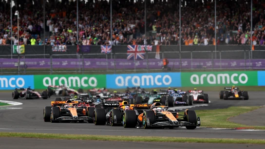 Salida del GP de Gran Bretaña Salida del GP de Gran Bretaña