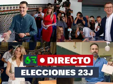 Elecciones generales 2023, en directo | Los líderes de los cuatro principales partidos ya han votado deste 23J