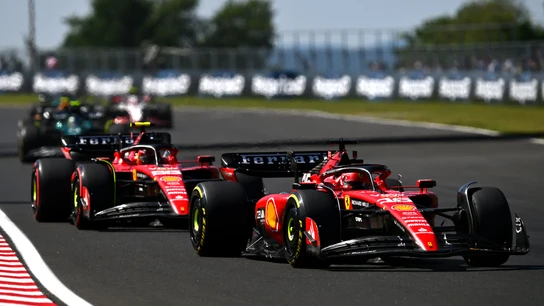 Charles Leclerc y Carlos Sainz Charles Leclerc y Carlos Sainz