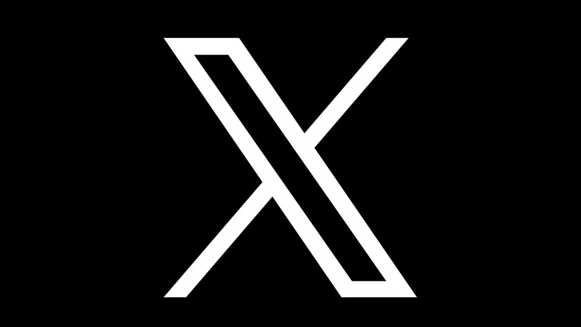 El nuevo logotipo de Twitter, ahora llamada X