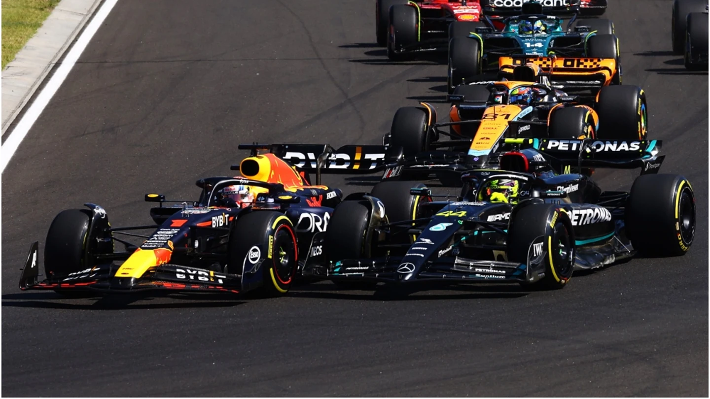 Verstappen y Hamilton Verstappen y Hamilton