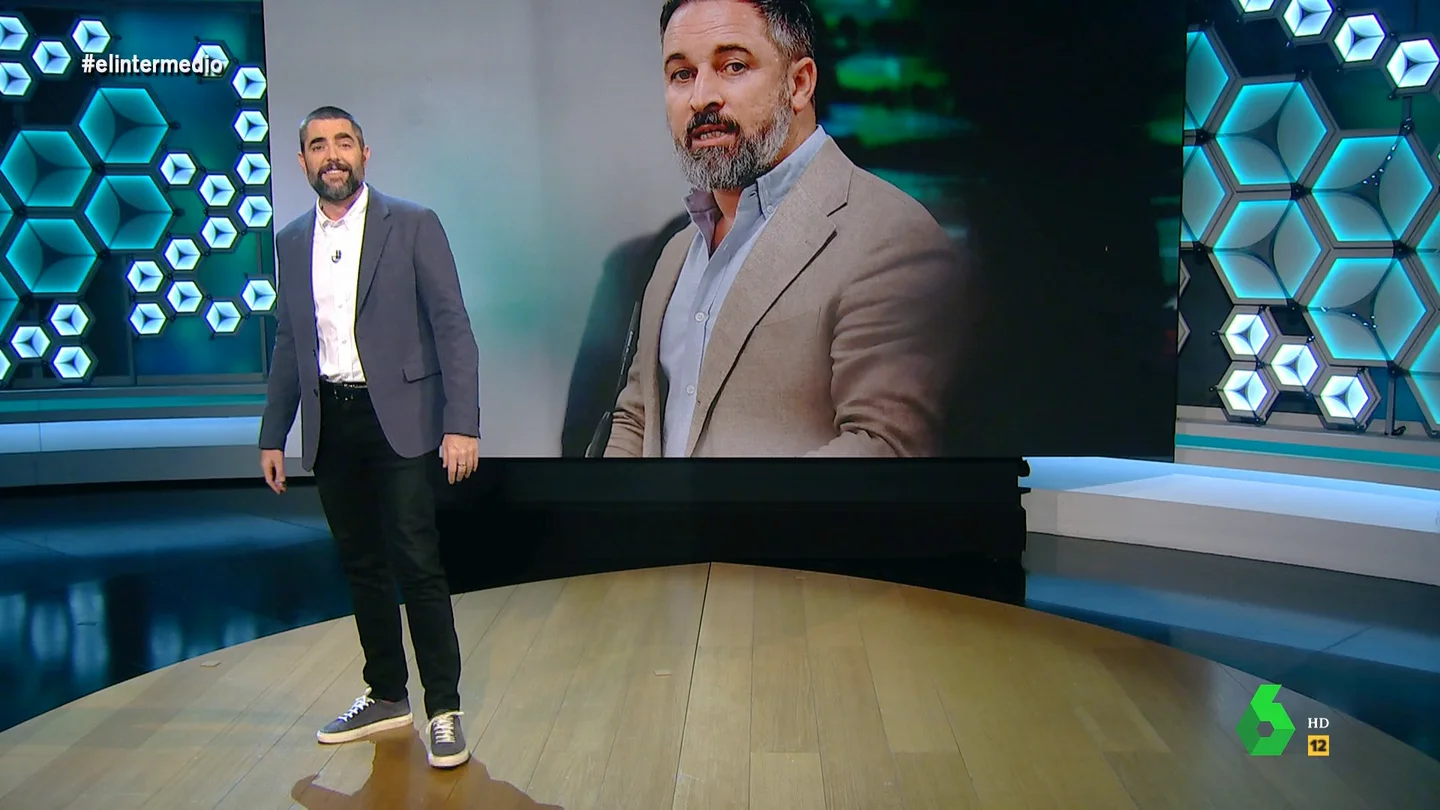Dani Mateo, del freno a la ultraderecha en las urnas: "A los españoles, cuando se nos pone algo entre ceja y ceja, no hay quien nos pare" Dani Mateo, del freno a la ultraderecha en las urnas: "A los españoles, cuando se nos pone algo entre ceja y ceja, no hay quien nos pare"